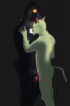  biceps black black_fur cat duo fairy_tail feline fur gay hot joh29 kissing male mammal muscles nipples nude panther panther_lily pantherlily pecs penis pose 