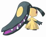  game_freak mawile nintendo no_humans official_art pokemon pokemon_(game) pokemon_rse sugimori_ken 