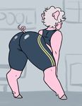  butt corruption_of_champions exercise female gym lottie_(coc) lottie_(corruption_of_champions) lycra mammal pig porcine sharona solo 