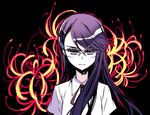  futari_wa_precure glasses heartcatch_precure! long_hair purple_hair tagme tsukikage_yuri 