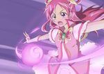  bad_id bad_pixiv_id cure_dream kachoo long_hair magical_girl open_mouth pink_hair precure solo yumehara_nozomi 