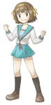  1girl child headband lowres parody pokemon school_uniform style_parody suzumiya_haruhi suzumiya_haruhi_no_yuuutsu 