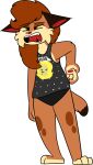 2017 3_toes 4_fingers alpha_channel anthro barefoot biped black_clothing black_panties black_shirt black_tank_top black_text black_topwear black_underwear bobcat bodily_fluids bottomwear brown_body brown_eyes brown_fur brown_hair brown_tail cammy_carter cheek_tuft chokovit_(artist) clothing colored countershade_face countershade_fur countershade_neck countershade_torso countershading digital_drawing_(artwork) digital_media_(artwork) eyebrow_through_hair eyebrows facial_tuft feet felid feline female female_anthro fingers front_view fur fur_tuft glistening glistening_eyes glistening_nose hair hi_res lynx mammal mostly_clothed mostly_clothed_anthro mostly_clothed_female open_mouth pajamas panties pantsless pantsless_anthro pantsless_female pawpads red_nose red_pawpads scratching scratching_back shirt simple_background solo standing tail tan_body tan_countershading tank_top tears text text_on_clothing text_on_shirt text_on_tank_top text_on_topwear tired toeless_(marking) toes tongue topwear translucent translucent_hair transparent_background tuft underwear yawn yelkow_sclere