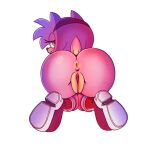 amy_rose anthro anus bedroom_eyes boots clothing eulipotyphlan female footwear genitals hedgehog lewd4food mammal narrowed_eyes presenting pussy seductive sega solo sonic_the_hedgehog_(series)