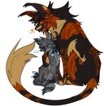 domestic_cat duo felid feline felis feral jayfeather_(warriors) male male/male mammal sol_(warriors) warriors_(cats) wastepaw