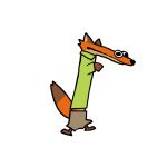 1:1 animated disney male nick_wilde short_playtime solo toothless_dancing zigrock001 zootopia