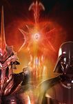  2boys absurdres darth_vader highres male male_focus multiple_boys nightmare_(soul_calibur) nightmare_(soulcalibur) soul_calibur soul_calibur_iv soul_edge_(weapon) soulcalibur_iv star_wars 