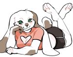 absurd_res anthro ayannzer cutout domestic_rabbit female floppy_ears hi_res lagomorph leporid lop_ears lop_rabbit mammal oryctolagus paws rabbit rabbit_ears sketch solo