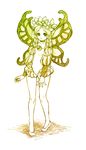  bad_id bad_pixiv_id braid fairy flower fuku_imo mercedes odin_sphere sketch solo twin_braids wings 