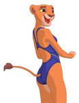  anthrofied butt cute disney feline female kiara lion mammal one-piece_swimsuit raised_tail swimsuit the_lion_king tlk92024 