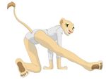  anthrofied butt camel_toe cute disney feline female leotard lion mammal nala presenting raised_tail solo the_lion_king tlk92024 