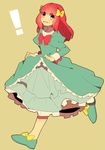  crossdressing dress highres hiyoko_(hello) pink_hair pokemon pokemon_(anime) ribbon satoko_(pokemon) satomi_(pokemon) satoshi_(pokemon) 