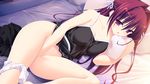  bed blush game_cg kikurage kimi_wo_aogi_otome_wa_hime_ni masturbation washio_rin 