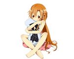  kirigaya_kazuto long_hair sword_art_online tagme_(artist) yuuki_asuna 