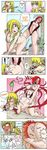  2girls ahegao blonde_hair breasts comic cum_inside fairy_tail flare_corona from_behind fucked_silly futa_on_female futa_with_female futanari groping large_breasts lucy_heartfilia rape red_hair restrained saliva sex swimsuit tears tongue_out undressing 