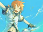  artist_request luke_fon_fabre male_focus outstretched_arms red_hair solo spread_arms tales_of_(series) tales_of_the_abyss 