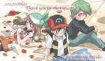  haruka_(pokemon) pokemon pokemon_(anime) satoshi_(pokemon) shuu_(pokemon) 