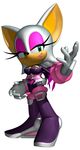  1girl absurdres breasts cleavage gloves highres official_art rogue_the_bat rouge_the_bat sega sonic_heroes sonic_the_hedgehog 