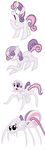  arthropod equine female feral friendship_is_magic green_eyes hair hi_res horn horse mammal my_little_pony open_mouth pony purple_hair spider sweetie_belle_(mlp) transformation two_tone_hair unicorn unknown_artist young 