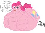  baby_got_back big_cheeks derp diabetes drooling duh equine female feral friendship_is_magic fur guyfuy hair horse i&#039;m_hungry_hombre it&#039;s_a_turtle mammal morbidly_obese multiple_chins my_little_pony overweight parties_lead_to_diabetus party pink_fur pink_hair pink_skin pinkie_pie_(mlp) plain_background pony saliva solo sweat the_horror tongue tongue_out what_has_science_done white_background 