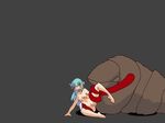  1girl all_the_way_through anal animated animated_gif anus blue_hair blush breasts bulge double_penetration eluku fairy fairy_fighting fatality long_hair monster nude pussy rape spread_legs spread_pussy stomach_bulge tears tentacle toes uncensored vaginal vore wings 