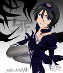  black_hair bleach cosplay flat_chest highres kuchiki_rukia purple_eyes rozen_maiden stiky_finkaz suigintou suigintou_(cosplay) 