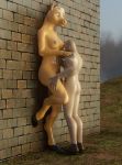  3d_(artwork) anthro breasts butt canela digital_media_(artwork) duo equine female human mammal nipples nude pose source_filmmaker yogher 