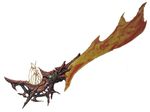  dragon dragon_buster flame official_art playstation red sword the_legend_of_dragoon weapon 