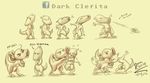  blush choco_berry dark_clefita dinosaur duo egg female mario_bros nintendo original_character pink plain_background pose reptile scalie sequence two video_games yoshi 