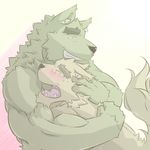  blush canine comfort crying duo gay hug kemono kia_(artist) male mammal nude 