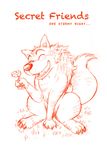  canine cute gabu kemono male mammal one_stormy_night wantaro wolf 