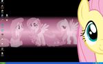  blue_eyes butterfly equine firefox flower fluttershy_(mlp) friendship_is_magic google_chrome green_eyes hair horse insect my_little_pony pegasus pink_hair pony wallpaper windows wings yellow 