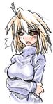  arcueid_brunestud lowres melty_blood solo sweater tsukihime 