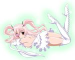  artist_request boots breasts eyepatch high_heel_boots high_heels imai_kazunari kirakishou pink_hair rozen_maiden thigh_boots thighhighs 