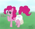  blush cutie_mark diaper english_text equine f&aelig;ces feces female feral friendship_is_magic hair horse hydroftt looking_at_viewer mammal my_little_pony pink_hair pinkie_pie_(mlp) pony scat smile solo text 