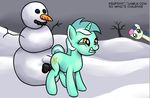  amber_eyes being_watched blue_eyes bonbon_(mlp) carrot cutie_mark duo equine female feral friendship_is_magic hair horn horse insertion lyra_(mlp) lyra_heartstrings_(mlp) mammal masturbation my_little_pony penetration pony ragingsemi snow snowman two_tone_hair unicorn 