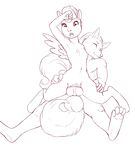  acorn_(artist) anthro anthrofied balls big_balls canine cub dog duo equine female female_on_top flat_chested friendship_is_magic horse husky knot knotting line_art male mammal moan my_little_pony navel nipples on_top pegasus penetration penis pony pussy reverse_cowgirl_position scootaloo_(mlp) sex straight vaginal vaginal_penetration wings young 