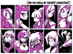  battletoads big_breasts breasts cheetah cheetara crossover dark_queen eyewear feline female fupoo glasses hair helmet human looking_at_viewer machine mammal mechanical mega_man_(series) necklace robot roll roll_(megaman) smile splash_woman thundercats video_games 