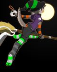  candy canine chancebandit coyote cute flying halloween hat holidays magic_user male mammal mask solo tail_button_bottoms witch 