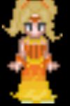  1girl blonde_hair dress parody pigtails pixel_art playstation princess_lisa royal royalty short_twintails sprite the_legend_of_dragoon tiara twintails 