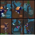  2012 anus badwing changeling comic dialog dragon duo english_text equine female feral friendship_is_magic male mammal my_little_pony pussy queen_chrysalis_(mlp) size_difference text wings 