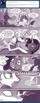  2012 collar comic dialog duo english_text equine female feral friendship_is_magic horn horse inside john_joseco king_sombra_(mlp) male mammal monochrome my_little_pony pegasus pony princess princess_celestia_(mlp) royalty text tumblr unicorn winged_unicorn wings 