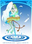  female green_hair hair harpy monet one_piece sword weapon wings 