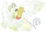  female harpy monet one_piece wings 