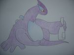  absurd_res alcohol cl drunk hi_res lugia plain_background pok&eacute;mon purple red_eyes shadow_lugia 