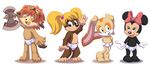  banjo_kazooie canine class_of_heroes cream_the_rabbit cub diaper disney female minnie_mouse sega sonic_(series) tooty young 