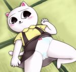  cat_soup feline female g-sun mammal nekojiru nyako panties underwear 