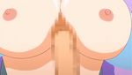  animated animated_gif breasts censored kenjou_maya large_breasts last_waltz lowres nipples paizuri 