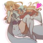  bad_id bad_pixiv_id blonde_hair boots heart kh long_hair macross macross_frontier macross_frontier:_itsuwari_no_utahime one_eye_closed revision sheryl_nome solo thigh_boots thighhighs 