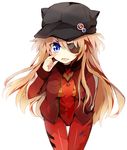  :p akanbe amesawa_mokke animal_hat bad_id bad_pixiv_id badge blue_eyes button_badge cat_hat evangelion:_3.0_you_can_(not)_redo eyepatch hand_in_pocket hat hat_with_ears jacket light_brown_hair long_hair neon_genesis_evangelion open_clothes open_jacket pins plugsuit rebuild_of_evangelion shikinami_asuka_langley solo souryuu_asuka_langley tongue tongue_out track_jacket 